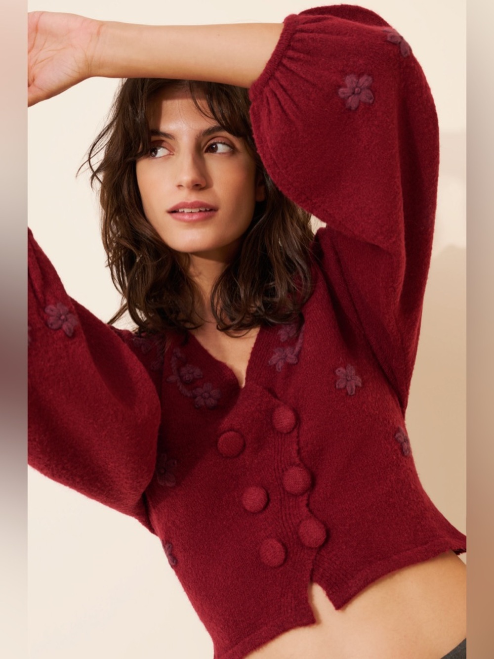 For Love and Lemons Adalyn Cardigan Size XS NWT